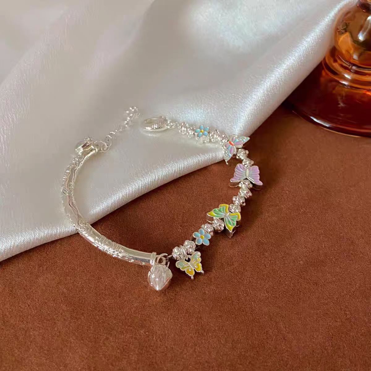 New Chinese Style Colorful Butterfly Bracelet